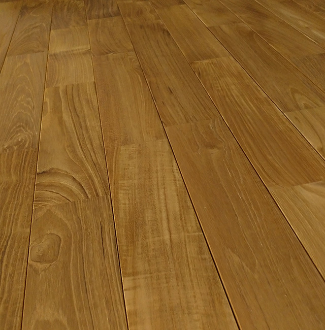 無垢フローリング チーク 90㎜幅 オスモカラー